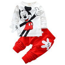 Baby Boys Girls Mickey Mouse Minnie Cartoon Clothing Sets Ch