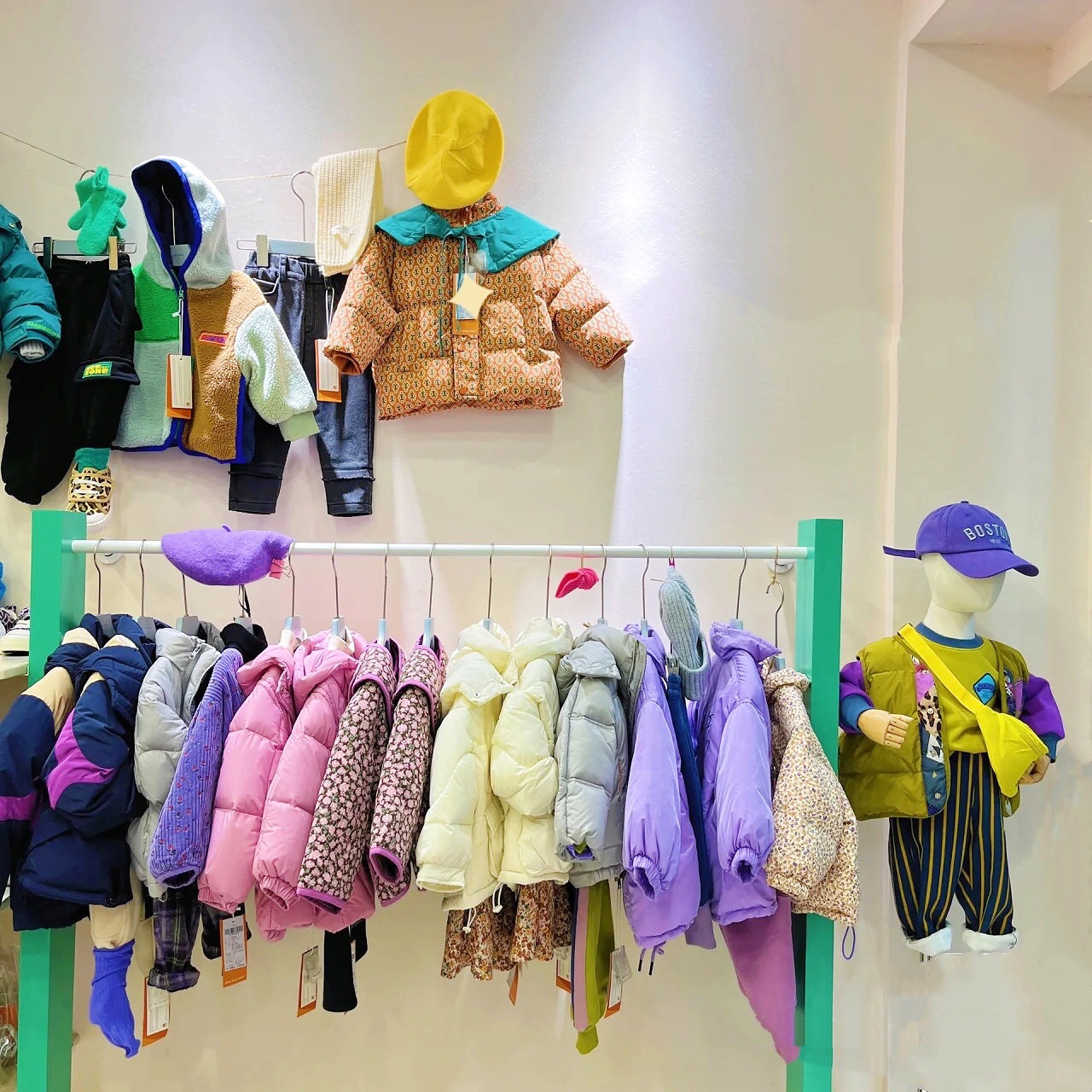 糯言 亲鼓 麦哈派冬款加厚杂款包批发 网红品牌日韩童装一手货源