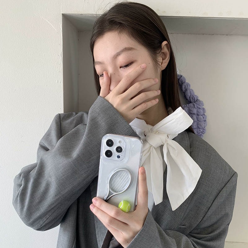 网球少女运动系女友韩国适用华为mate60pro手机壳mate5