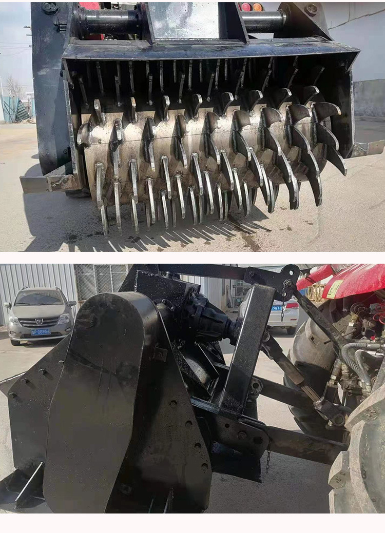 树根粉碎机 厂家直销 林木还田机 土地秸秆打烂机供应商:济宁市润豪