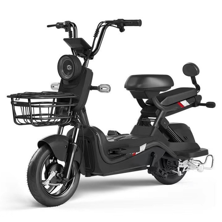 雅迪爱玛同款电瓶车成人两轮电车60v锂电池家用代步车外贸出口