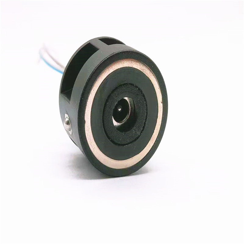 360度旋转dc插头磁吸连接器 磁吸充电线圆形2pin防水磁吸式数据线