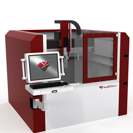 全封闭式小微型水刀切割机【更安全更洁净】