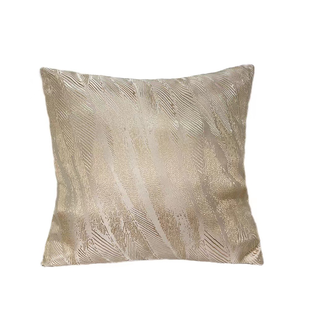 Entry Lux Pillow Slanted Stripe Pattern Living Room Sofa Cushion Cover Lumbar Cushion Cover High Precision Jacquard New Chinese Pillow