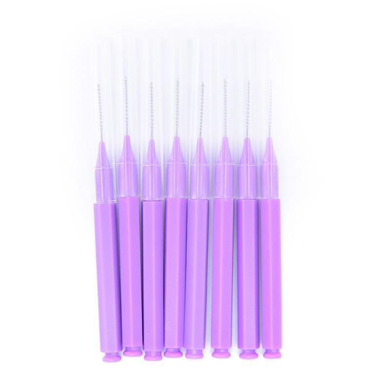 10 Pcs Boxed Interdental Brush Amazon Interdental Brush Portable Dental Floss Teeth Cleaning Interdental Brush