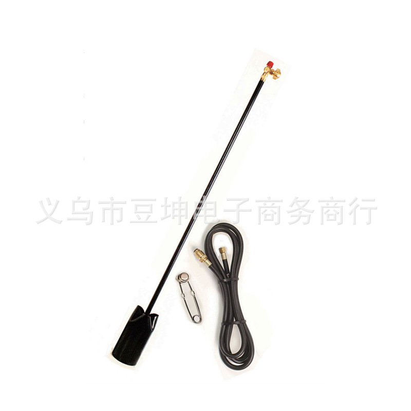 High Power Heating Torch Flame Gun Road Trimming Weeding Gun BBQ American Straight Handle Grass-Burning Gun Grass-Burning Machine