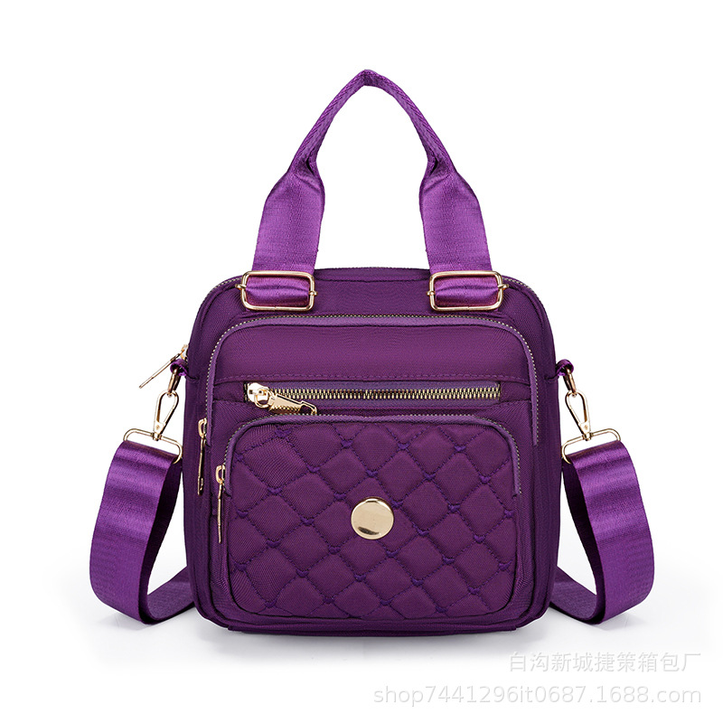 New Women's Bag Cross-Border Trendy Hand-Carrying Bag All-Match Shoulder Messenger Bag Multi-Functional Backpack