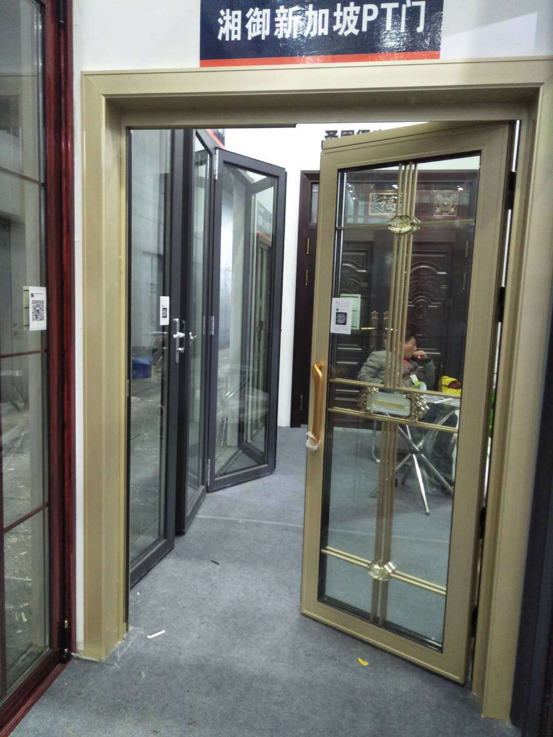 pt门pd门 既可平开又可推拉的门 推拉折叠一体pt门