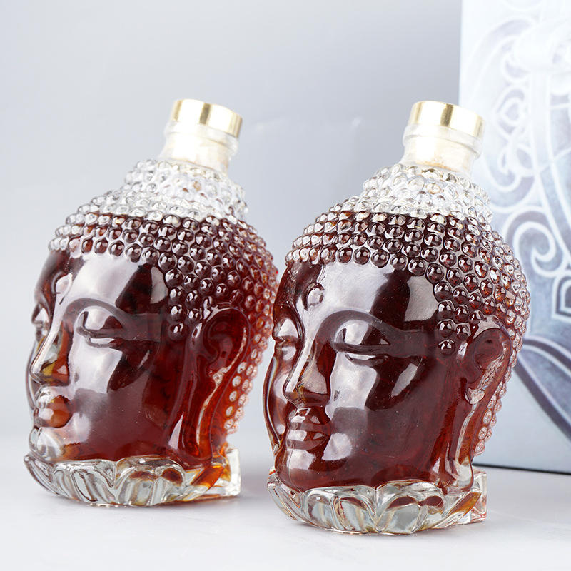 厂家现货批发电商直播代发40度烈酒白兰地xo洋酒礼盒装双支佛头酒