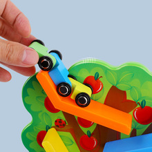 儿童益智玩具车滑翔轨道小汽车回力惯性1男孩女孩2宝宝3岁4多功能