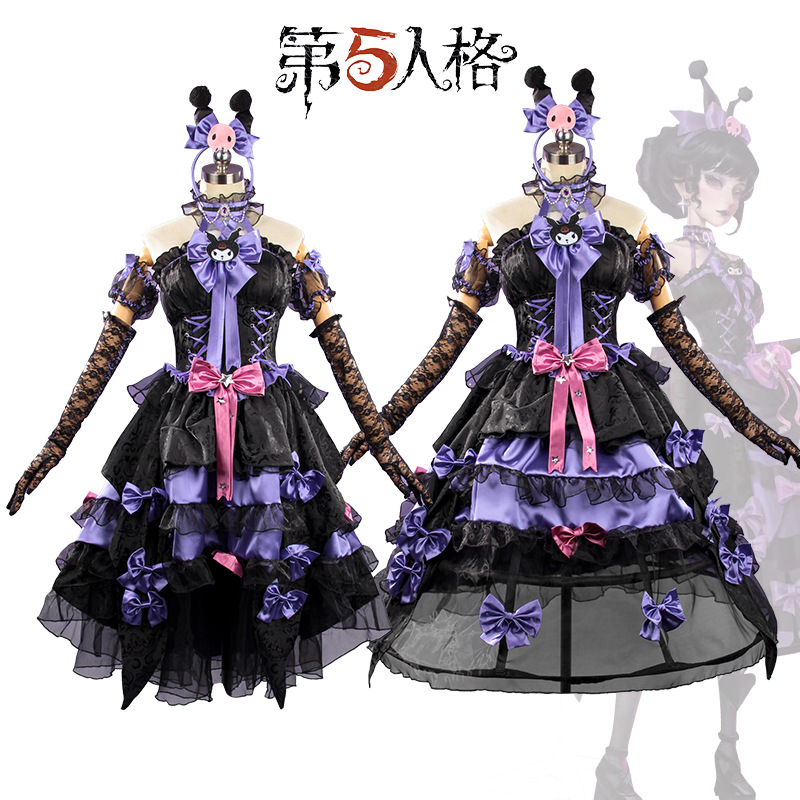 第五人格红夫人cos服三丽鸥大明星联动第二弹拉拉队员cosplay时装