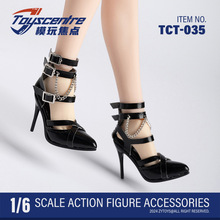 TCT-035尖头高跟包头细跟时尚鞋 手办模型 BJD OBJ OB 娃娃 鞋子