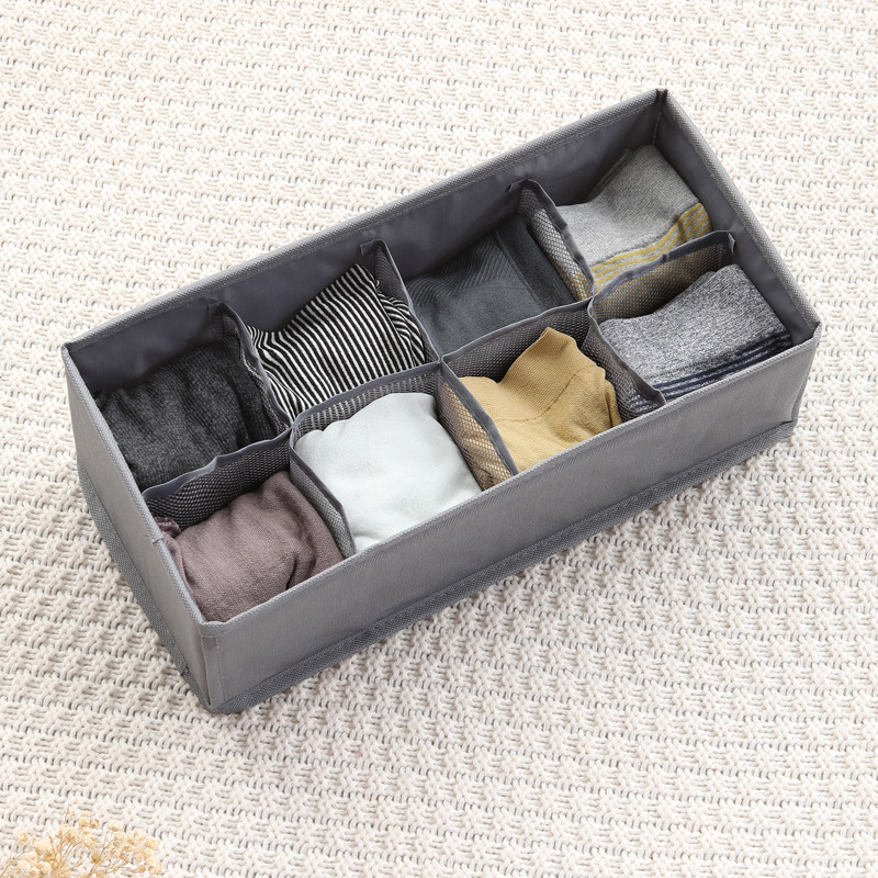 Storage Box Oxford Cloth Underwear Storage Box Drawer Panty Socks Storage Box Foldable Underwear Storage Box Storage Box