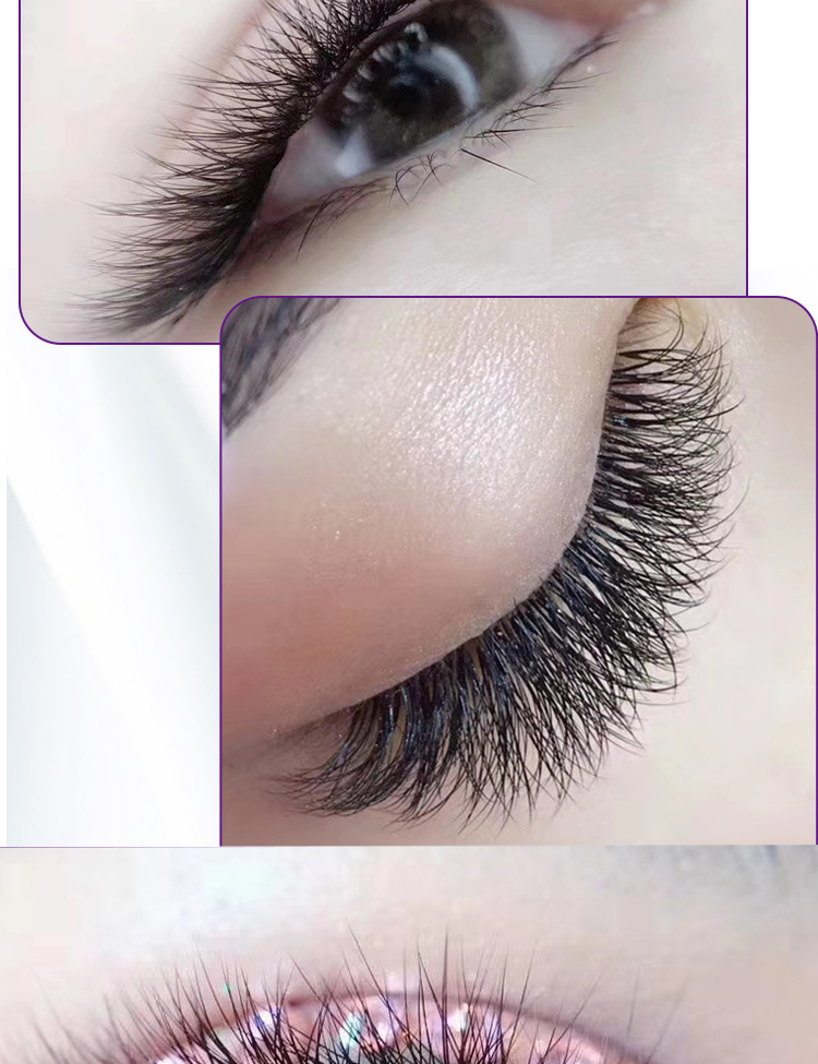 山茶花睫毛嫁接种植假睫毛自然开花单根下眼睫毛0.05粗一秒开花