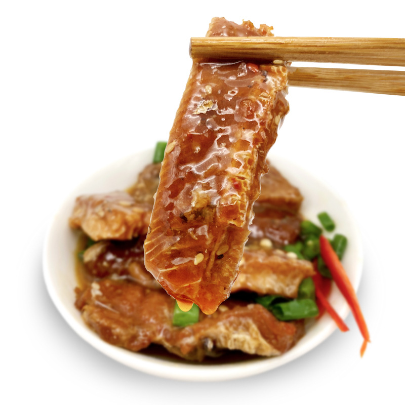 鹰金钱红烧鳗鱼罐头100g海鲜即食速食鱼肉罐头下饭菜