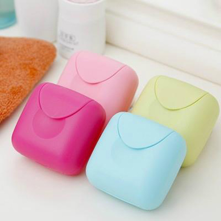 Outdoor Travel Disposable Soap Slice Boxed Soap Sheet