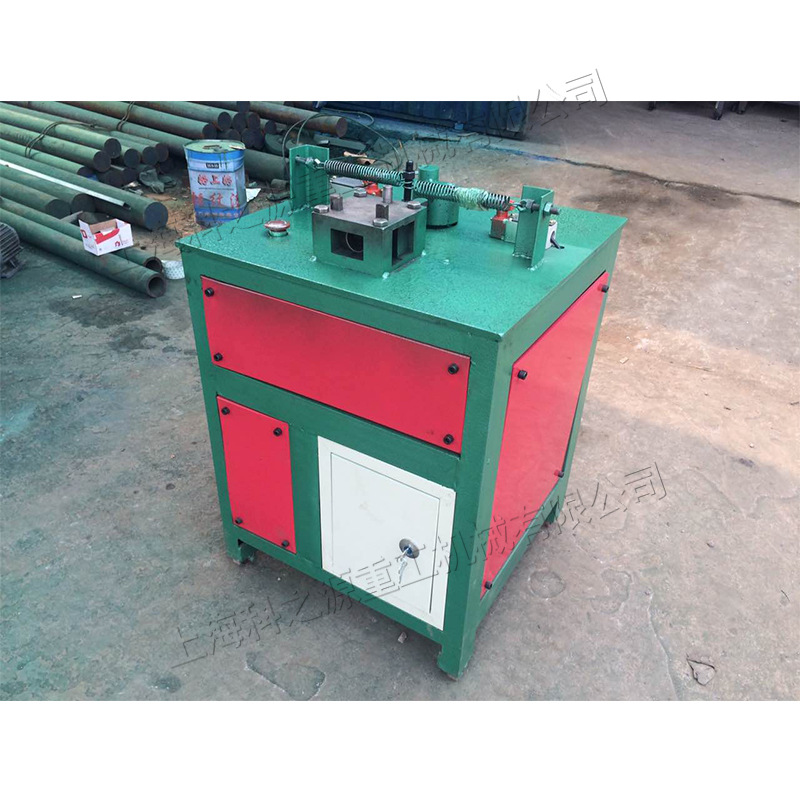 不锈钢管钢管圆管冲弧机 全自动液压咬口机 卧式冲孔破管设备