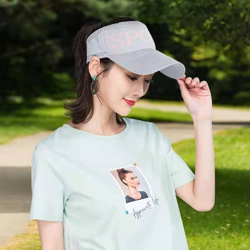 Summer Sun Hat Women's Hat Summer Face Cover Ultraviolet-Proof Internet Celebrity Air Top Sun Protection Sun Hat in Stock Wholesale