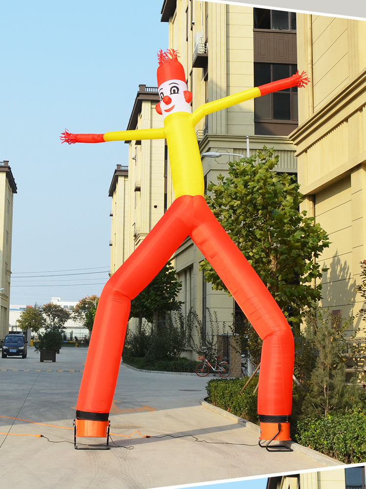 充气空中舞星舞动气模人小丑财神开业庆典活动拱门定制做跳舞人偶
