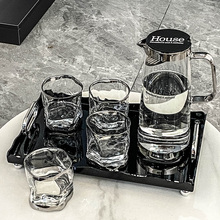 1S7E玻璃杯子套装轻奢家用客厅待客水壶喝水杯子耐热茶杯茶壶水具
