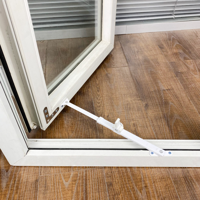 塑钢平开门窗风撑限位杆内外开窗撑杆防火窗支撑固定架风挡支架批