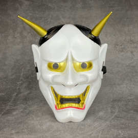 恐怖面具 日本鬼首般若面具 万圣节面具 电影主题面具 兰陵王面具