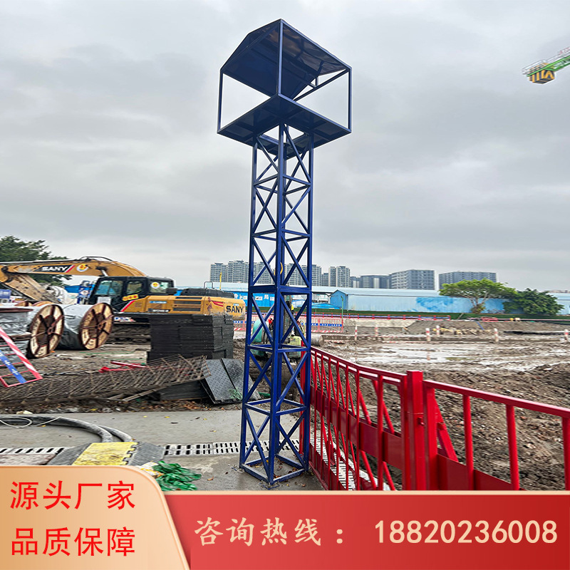 建筑工地照明灯塔灯架施工现场灯塔工地基坑道路灯架标准化镝灯架
