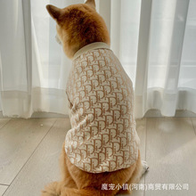 宠物衣服秋冬潮牌狗狗毛衣大型犬泰迪柯基比熊巨贵金毛柴犬雪纳瑞