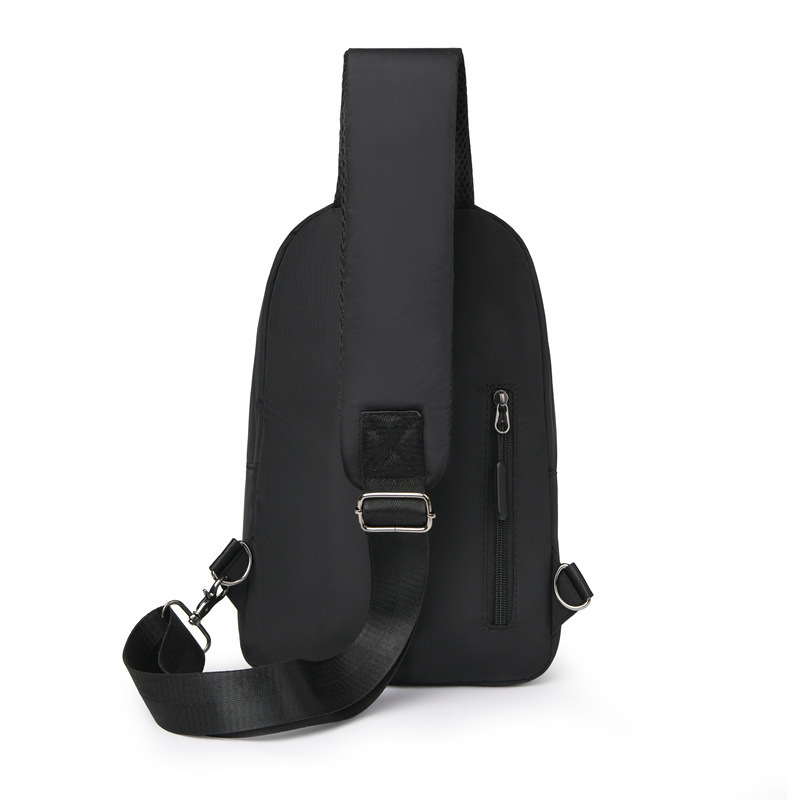 Simple and Lightweight Fashion Messenger Bag Men's Large Capacity Student Outdoor Single-Shoulder Bag Leisure Boys Sports Chest Bag