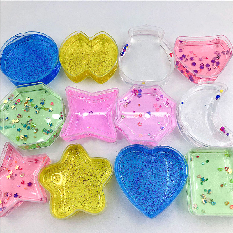 Foaming Glue Cheap Internet Celebrity Twelve Constellation Slim Bubble Glue Crystal Mud Colored Clay Decompression Children's Toys Hot Sale