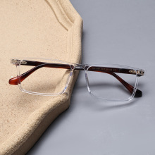 加硬料高密度板材眼镜框商务板材窄框架眼镜深圳工厂直销