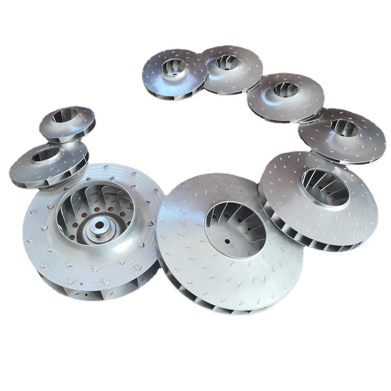 62吸尘器动叶轮 铝风轮 铝叶片 铝风叶 铝合金风叶轮 抽真空风轮