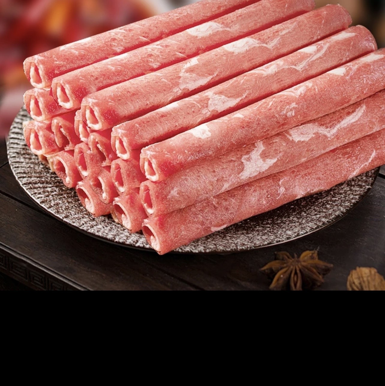 国产原切肥牛卷4斤/10包新鲜牛肉卷烤肉冷冻火锅食材新鲜商用批发