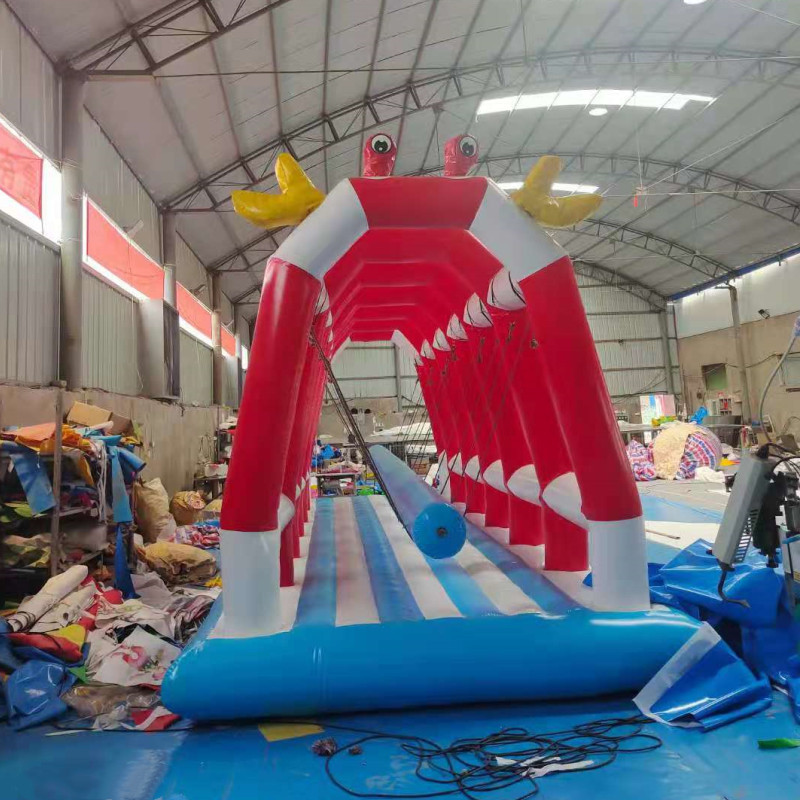 网红充气秋千户外多人摇摆秋千广场摆摊游乐场设备儿童弹跳蹦蹦床