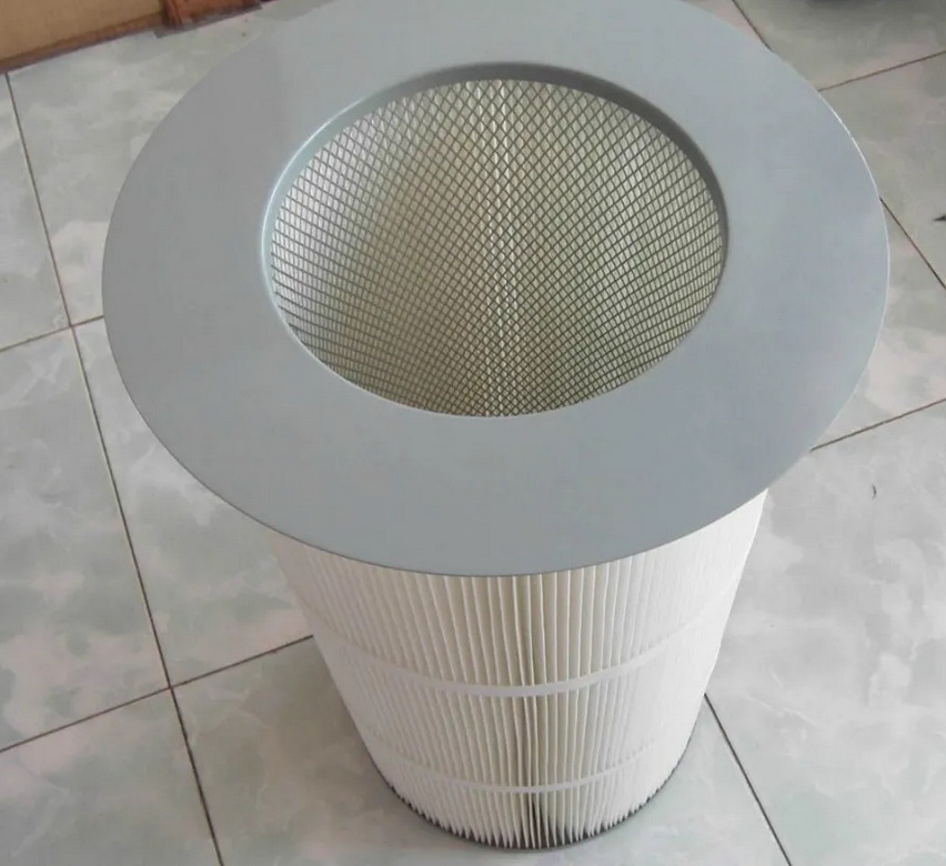 燃煤锅炉处理系统厂用除尘滤筒碳黑厂除尘滤芯智环过滤设备现货