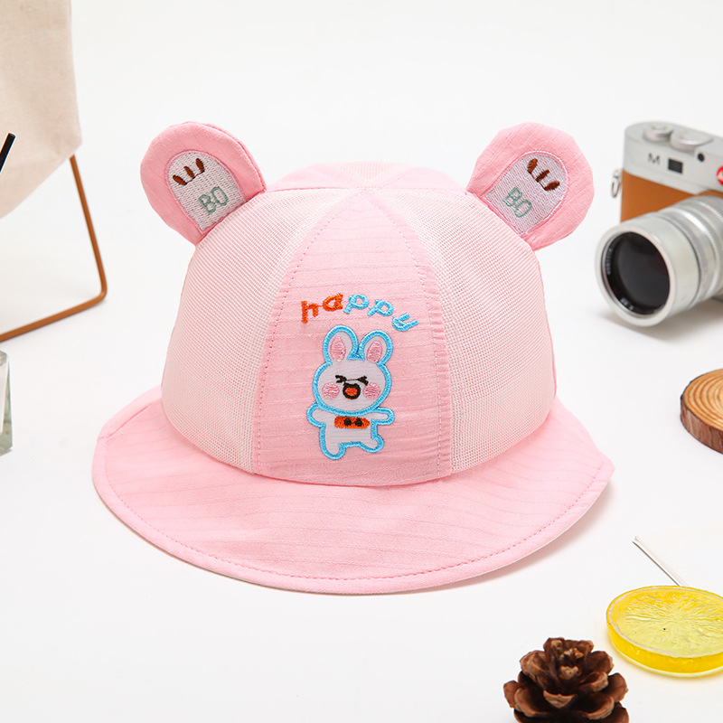 Bucket Hat Children Babies' Kindergarten Students Outdoor Sun Protection Sun Hat Boys and Girls Baby Cute Sun Hat