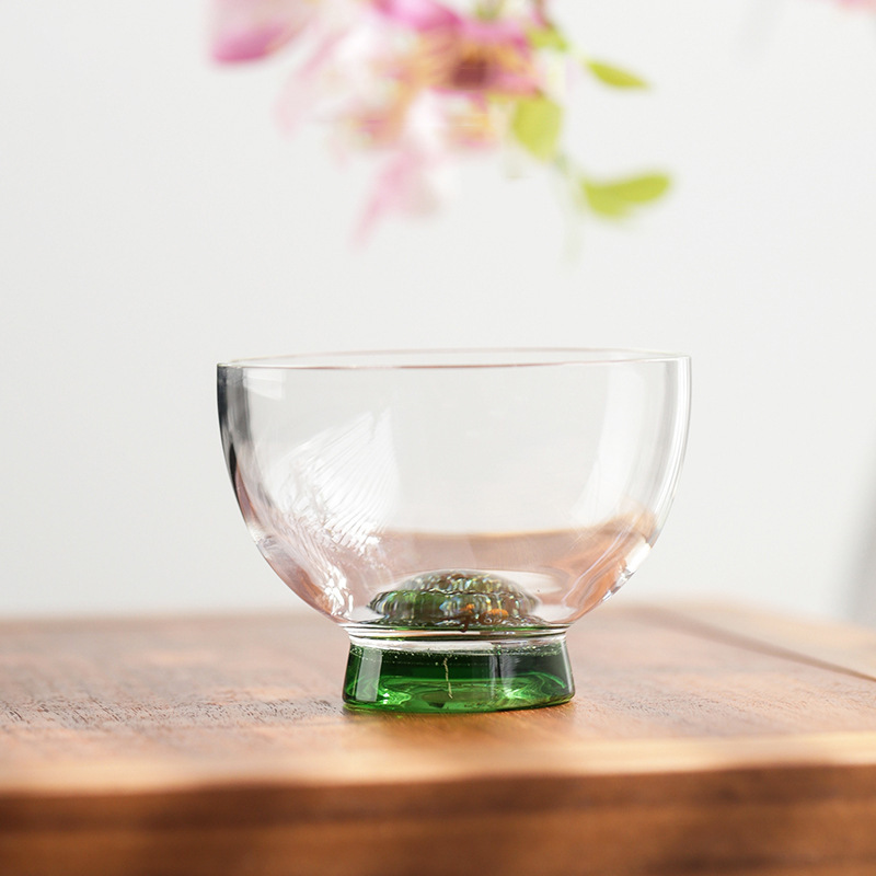 禾器玻璃怡香杯耐高温品茗杯功夫茶具茶杯个人专用高档泡茶个人杯