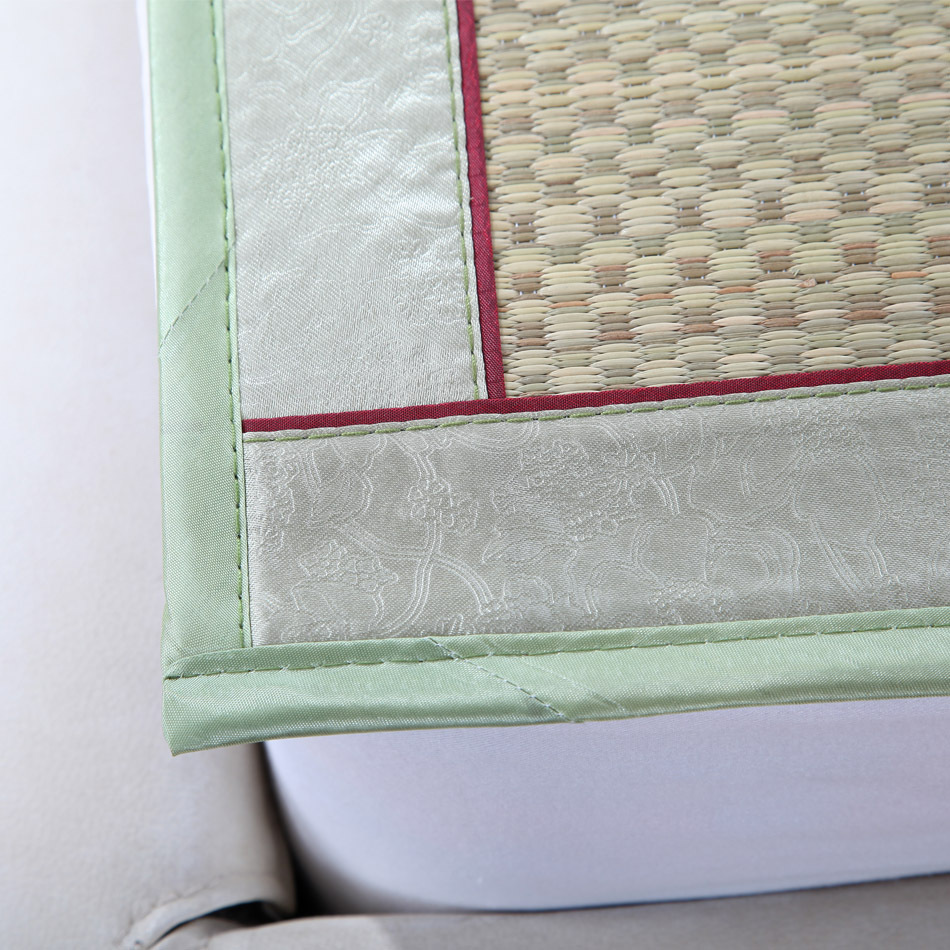 宁波兰草席可折叠蔺草席1.2米1.5m1.8藤席儿童学生单人天然凉席子