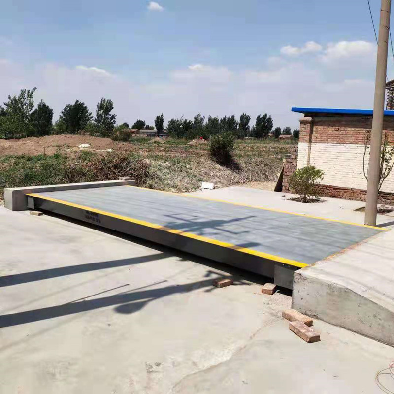 天津20吨地磅 废品回收站计重平台秤 scs带打印u型梁结构电子地磅