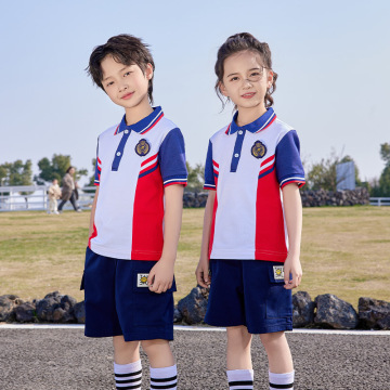幼儿园园服 班服定制 小学生校服套装 夏季运动会六一儿童节服装
