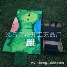 跨境The Casual Golf Game Set休闲高尔夫游戏套装高尔夫击球垫