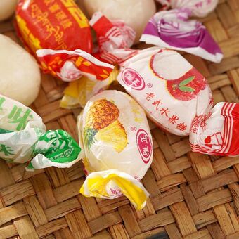 雅正老式反砂水果糖怀旧休闲零食喜糖批发酥糖多口味邮政包邮好吃