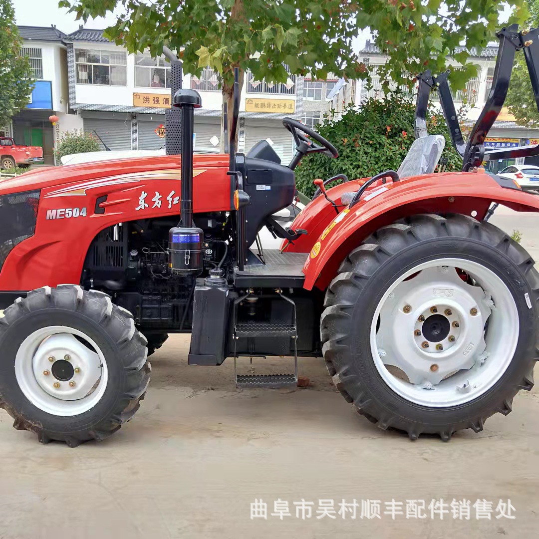 东方红50马力拖拉机 配套各种农具中型 大桥耐用四驱耕地机-阿里巴巴