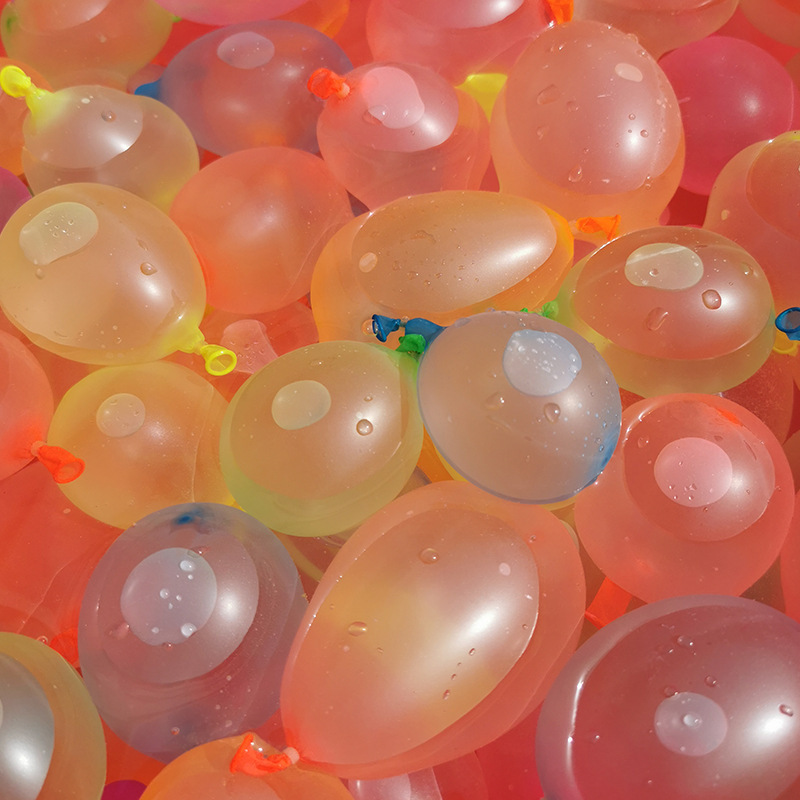批发欢乐充气水球荧光三号注水气球发泄灌水打水仗炸弹水球水气球