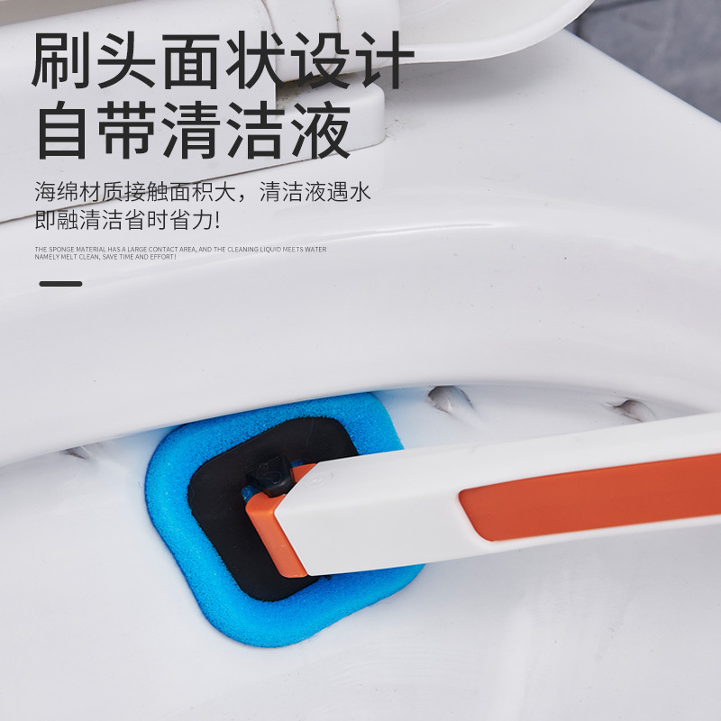 Disposable Toilet Cleaning Brush Disposable Toilet Brush Set Disposable Disposable Cleaning Agent