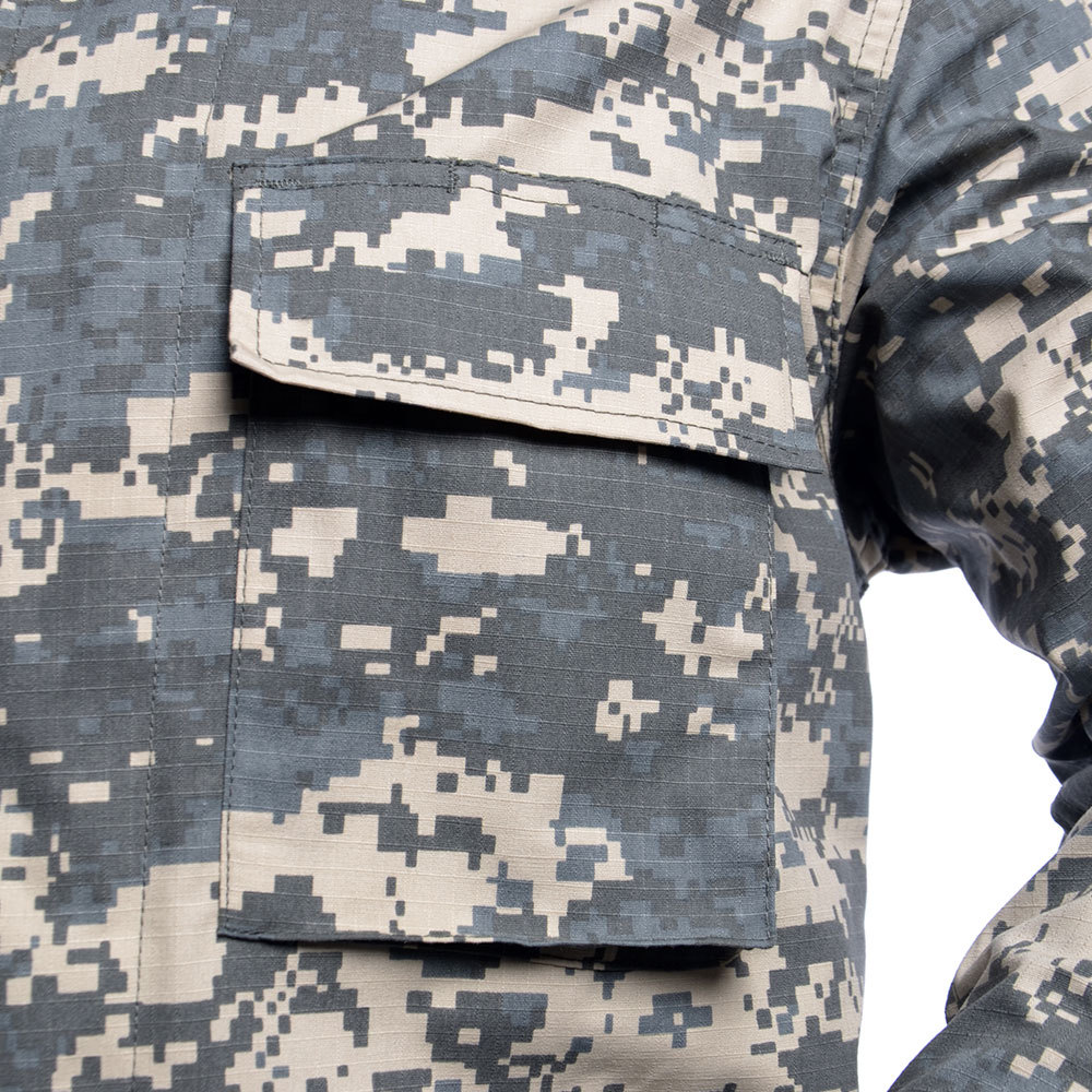 跨境电商 常规bdu迷彩套装户外训练野战cs外训acu二代套服 迷彩服