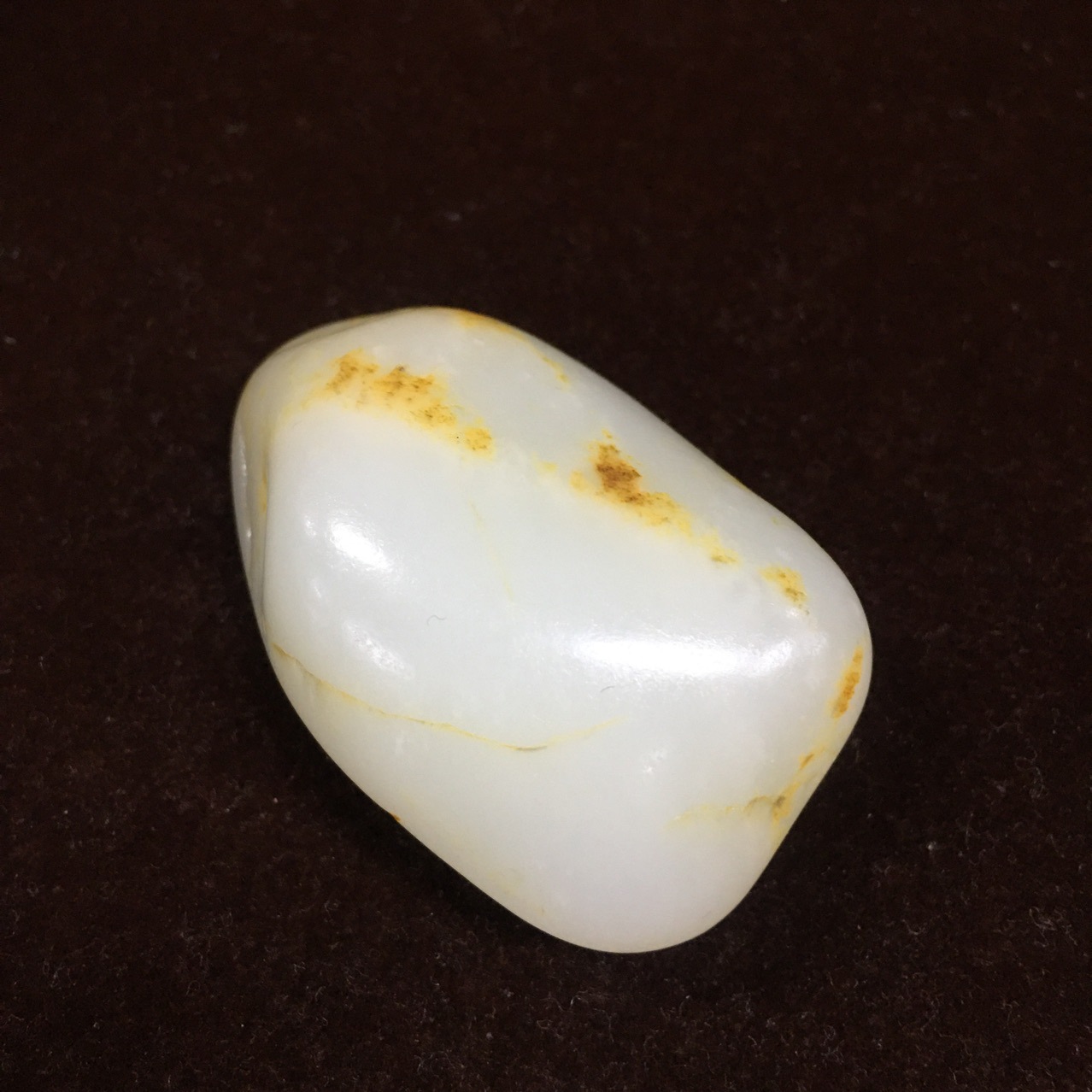 新疆和田玉玉龙喀什河籽料原石独籽无修形原皮原色带证书终生保真