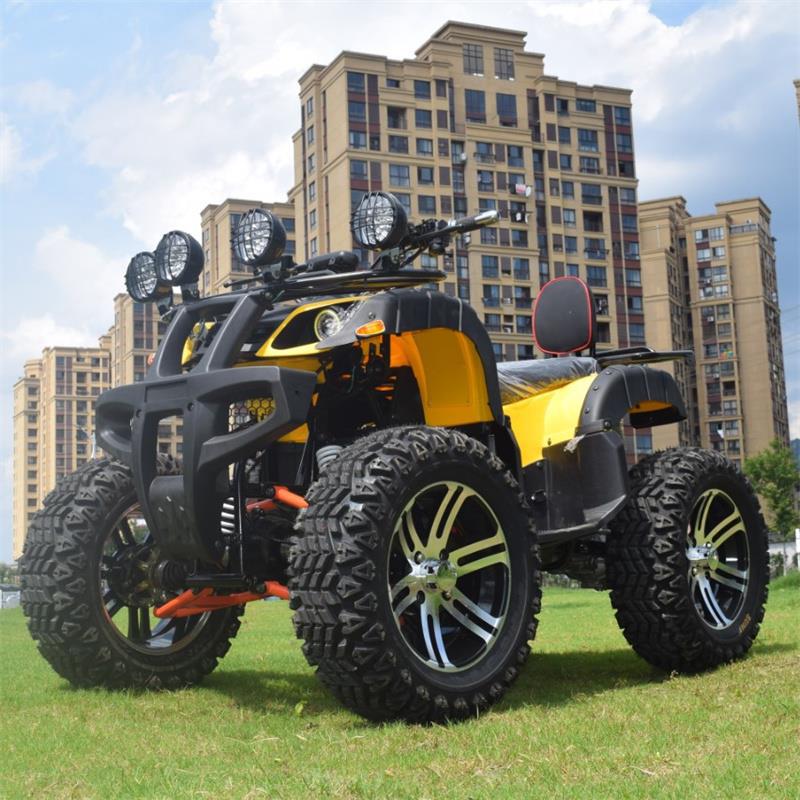 大公牛四轮沙滩越野山地车轴传动摩托宗申水冷四驱全地形汽油电动