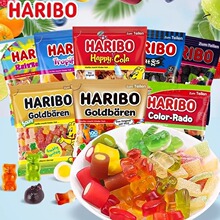 德国进口haribo哈瑞宝金熊软糖175g袋装小熊qq酸糖水果橡皮糖喜糖