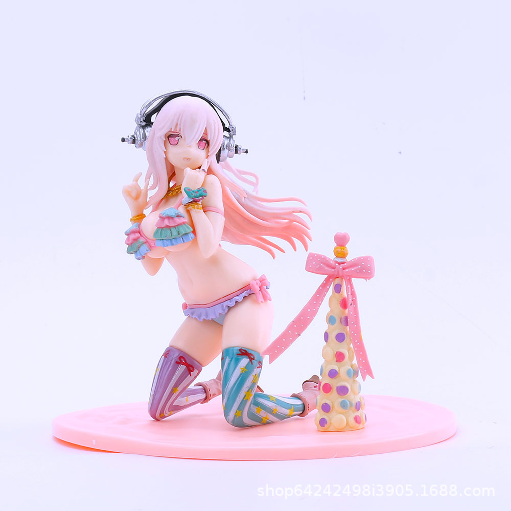 马卡龙索尼子泳装比基尼生日蛋糕美少女系列手办车载机箱动漫摆件